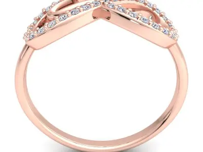 luxury Fancy Ring52 3D print model
