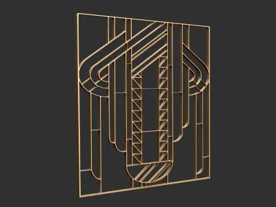 Decorative Panel 2 3D model