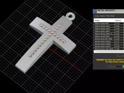 cross 3D print model 6