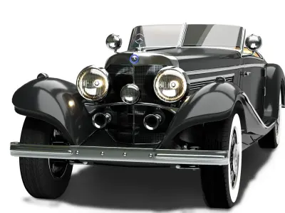 Mercedes Benz 540K 3D model