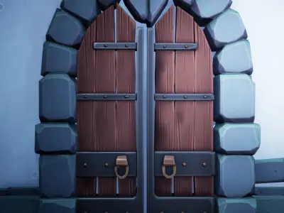 Stylized Modular Dungeon for UE4 3D model