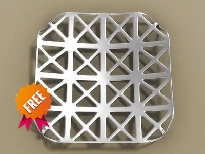 Trellis fruit holder Free 3D model