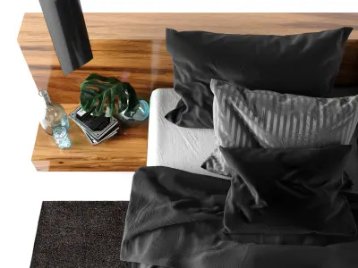 Bedroom set 2 3D model