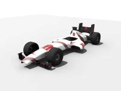 Formula Car 3D model