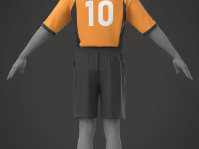 5 Mens SportWear 3D model