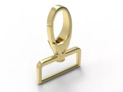 Luxury Metal Bag Hook Premium Purse Carabiner 3D print model