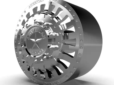 AMERICAN FORCE H91 DOOM DRW WHEEL 3D print model