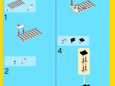 TwindBricks3D - 10222 Winter Village Post Office 3D print model