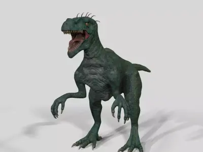 Dinosaurs Velociraptor Hybrid 3D model 3D model