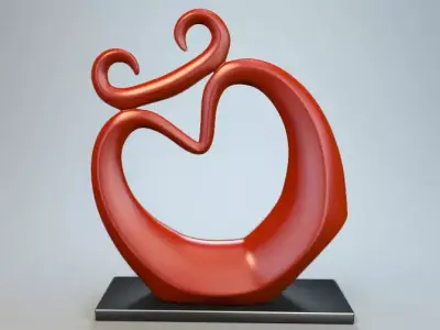 Abstract Figure m013 P 3D print model