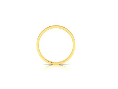 Band 3dm Render Details gold ring 3D print model