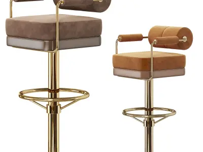 Bar Chair Anderson  3D model