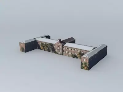 Construction in Quilicura Santiago Chile 3D model