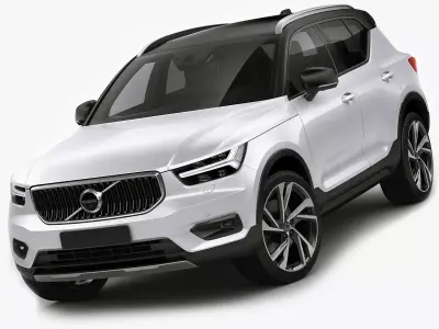 Volvo XC40 2018 3D model