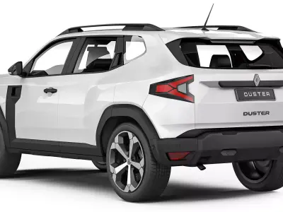 Renault Duster 2024 3D model