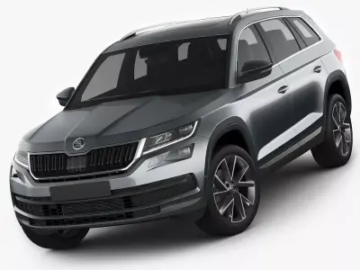 Skoda Kodiaq 2017 3D model