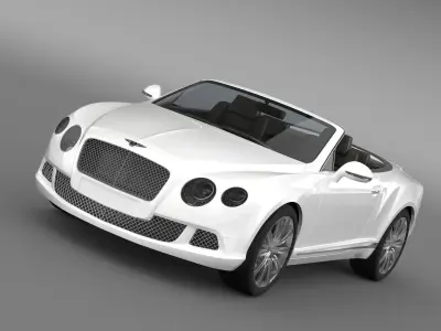 Bentley Continental GTC 2011 3D model