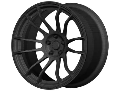 AVID1 AV20 Aftermarket Wheel Low-poly 3D model