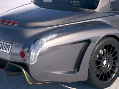 Morgan Aero GT 2018 3D model