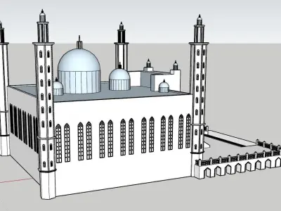 Mosque 3D model