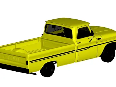 chevrolet c10 3D model