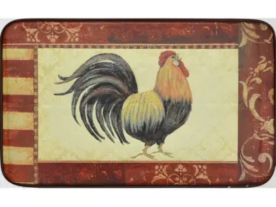 AG Mikaela Rooster Kitchen Mat Free 3D model