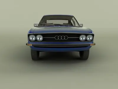 Audi 100 Coupe 3D model