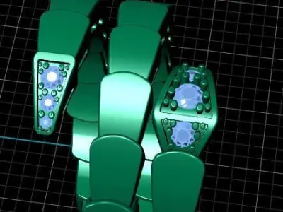 ring bulgari 3dm 3D print model