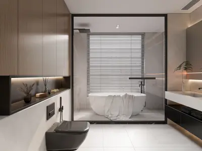 Bathroom 115 3D model