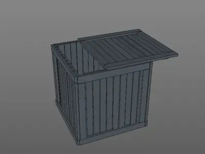 crate 02 Free low-poly 3D model