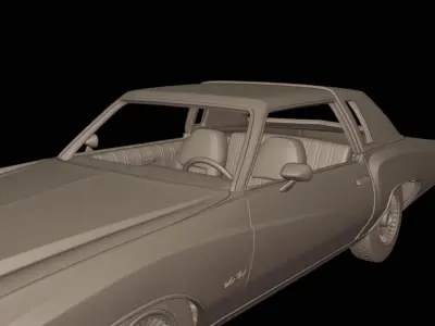 CHEVROLET MONTE CARLO 1974   3D print model