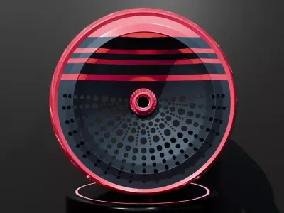 Concept Rim - Pink rim 3D model