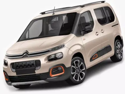 Citroen Berlingo XTR 2019 3D model