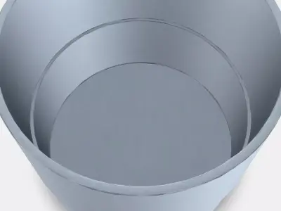 NYPON Nupon Planter Low-poly 3D model