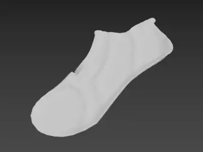 socks calcetin calcetines foot footwear wear feet cloth unisex 3D model