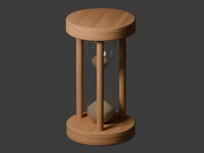 Hourglass 3D model