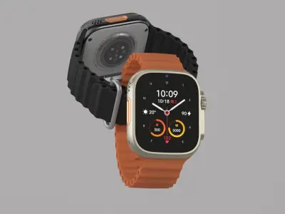smart watch 3D model