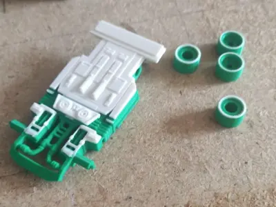 SCI-FI Car 3D print model