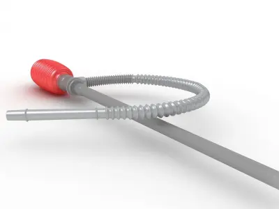 Manual Hand Siphon 3D model