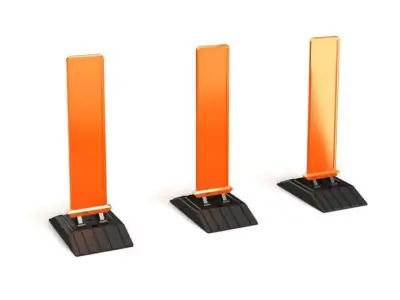 Street Reflective Signs 3D model