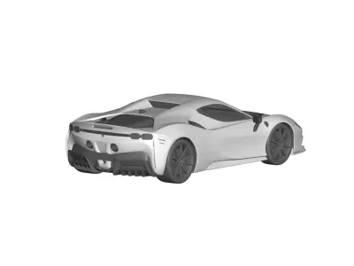 Ferrari Sf90 Spider 3D model