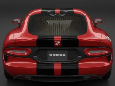 Dodge Viper GTS 3D model