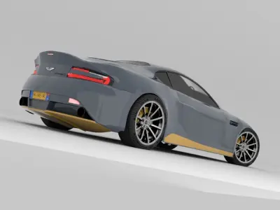 Aston Martin 2017 Vantage V12 3D model