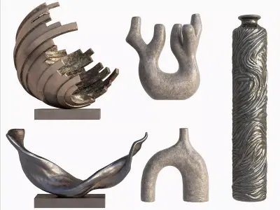 Decorative sculpture 3D model purchase