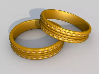 Rings 3D model