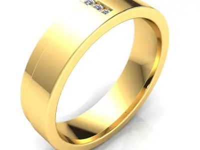Plain Ring 3d Model Print  Free 3D print model