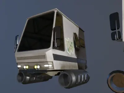 Stylized Concept Cars  3D Model Pack