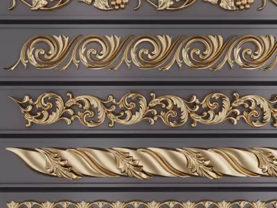 Trim Ornament 113 3D model