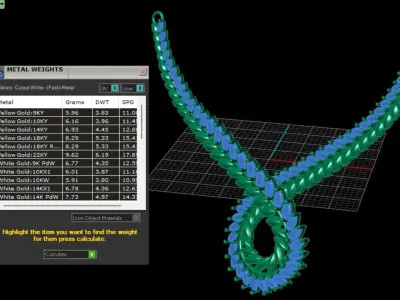 Radiant Vine Pendant 3D print model