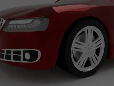 Audi A8 3D model